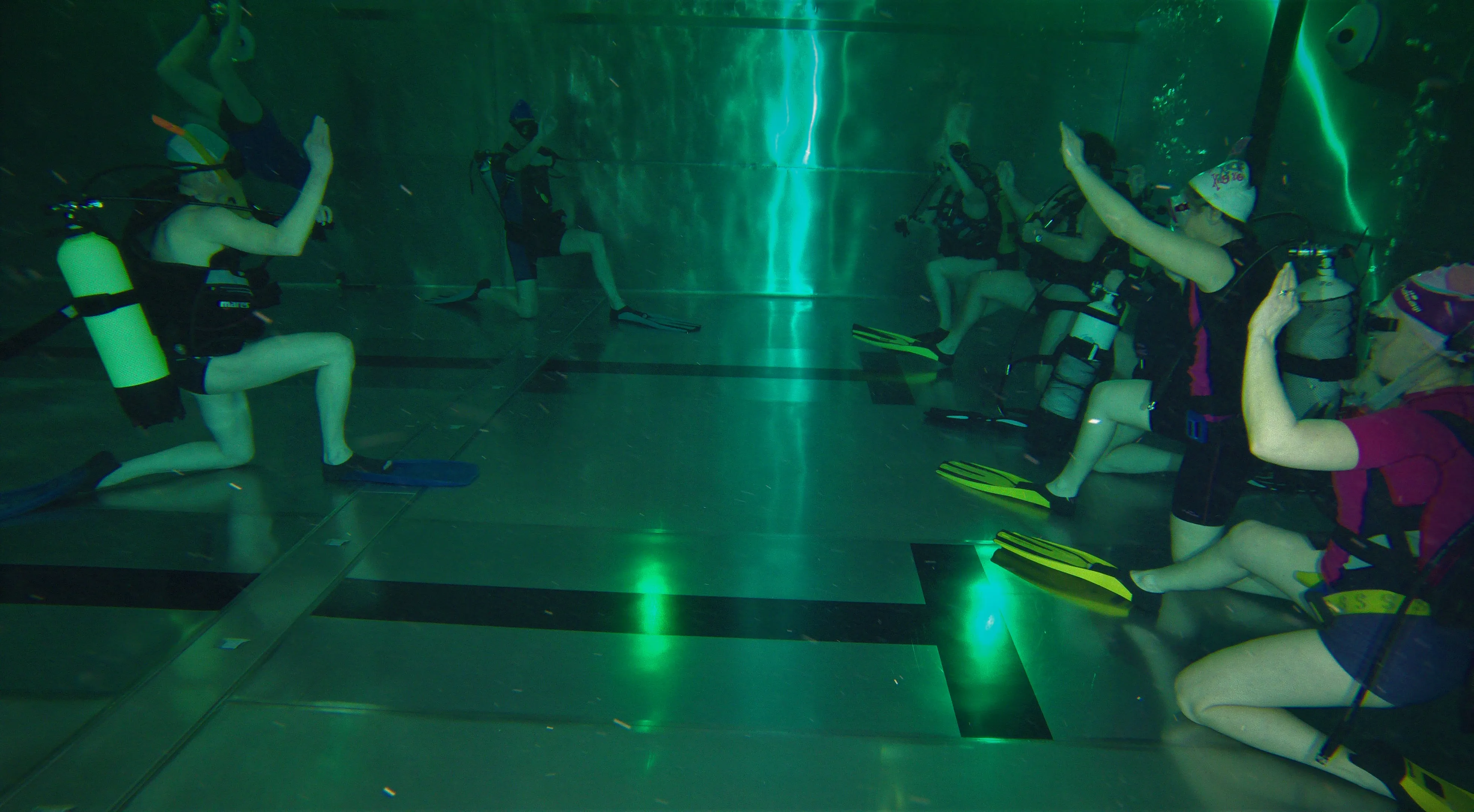 Entrainement piscine