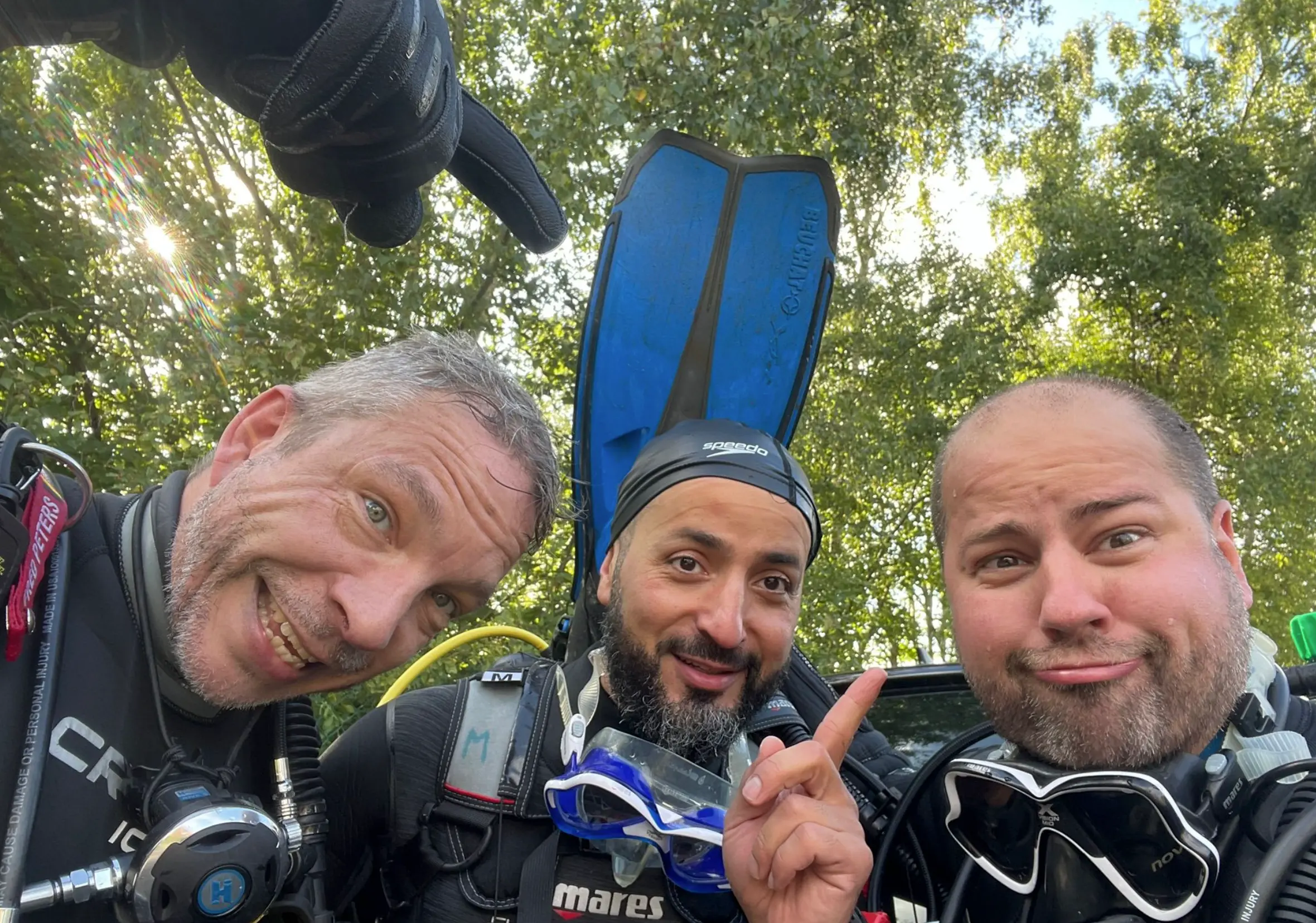 Opprebais, août 2025 - Fred, Saïd et Loïc